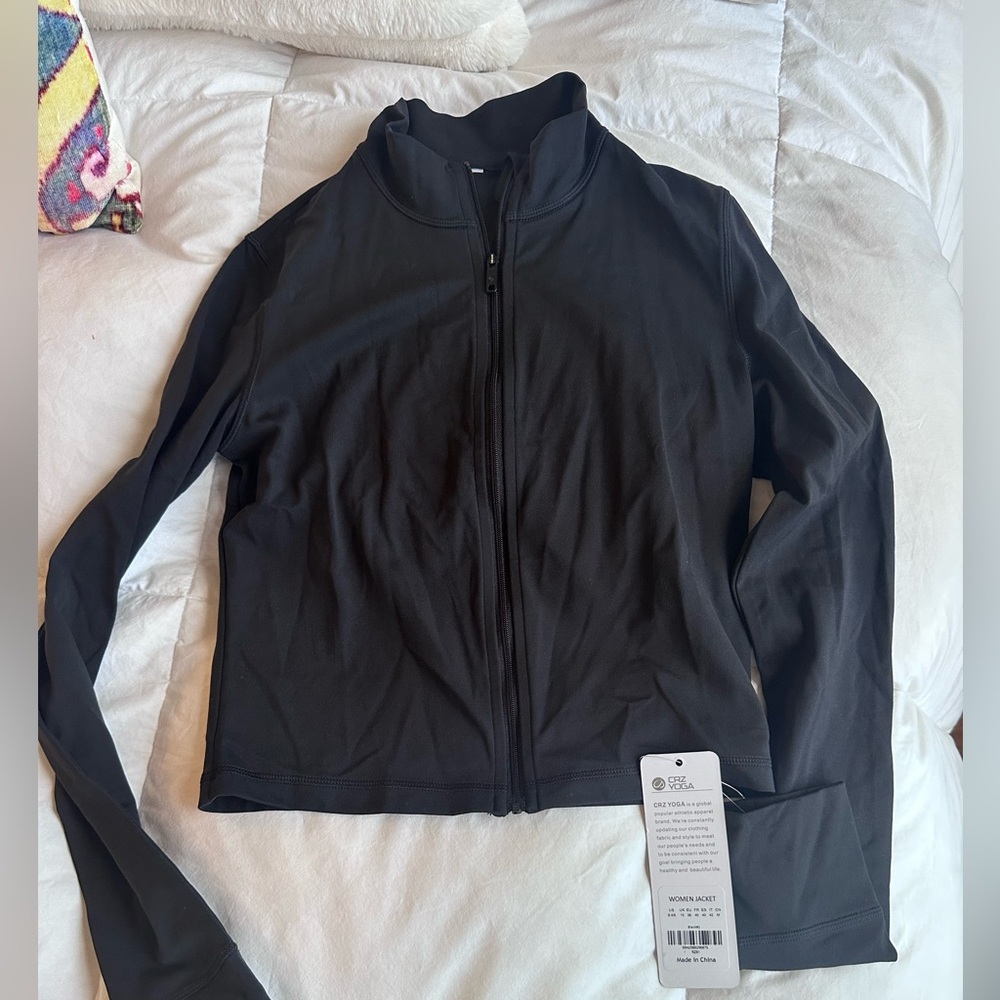 CRZ yoga cropped jacket